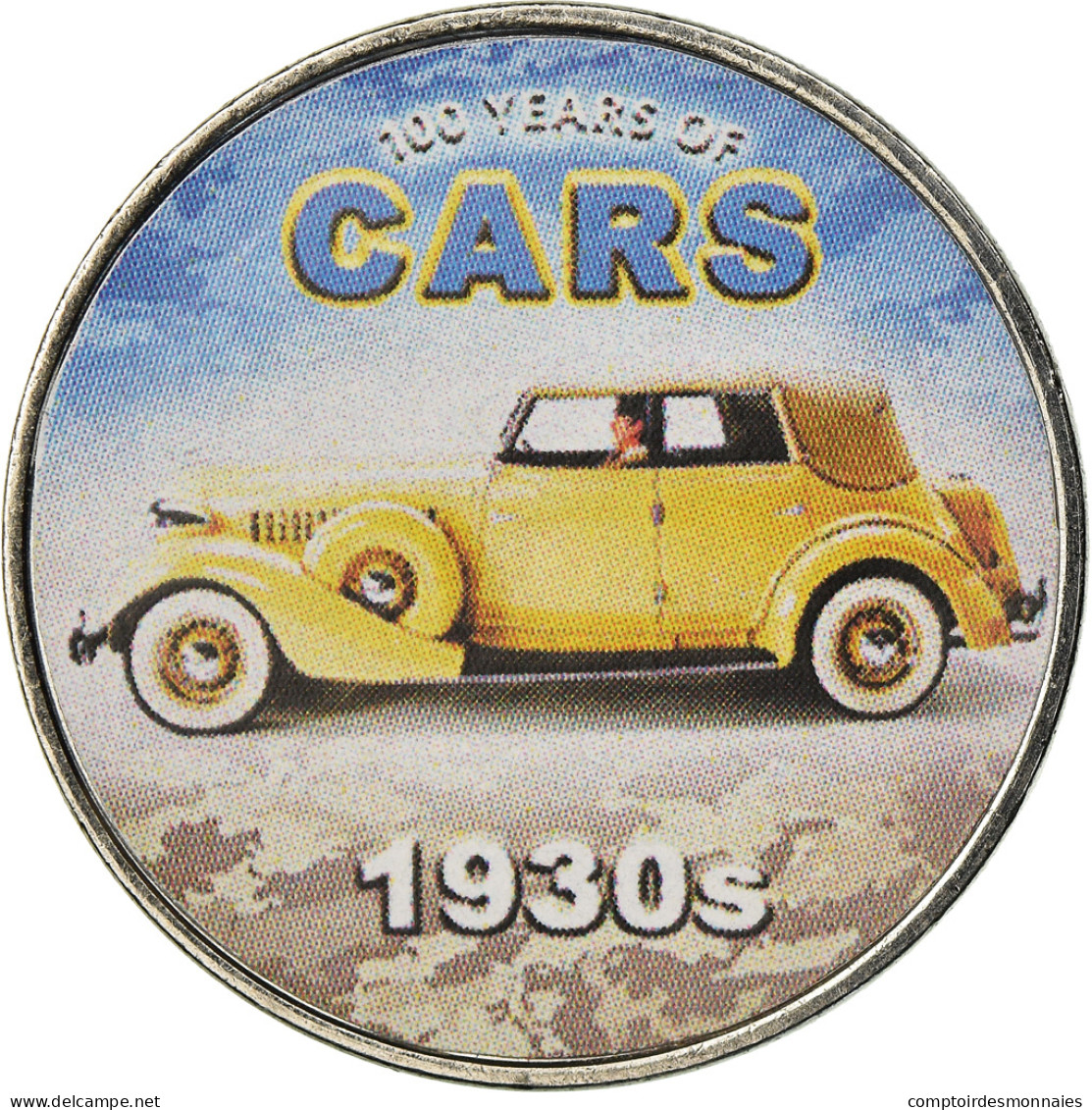 Monnaie, Somaliland, 1/2 Shilling, 2019, Automobiles - 100 Ans - 1930, SPL - Somalië