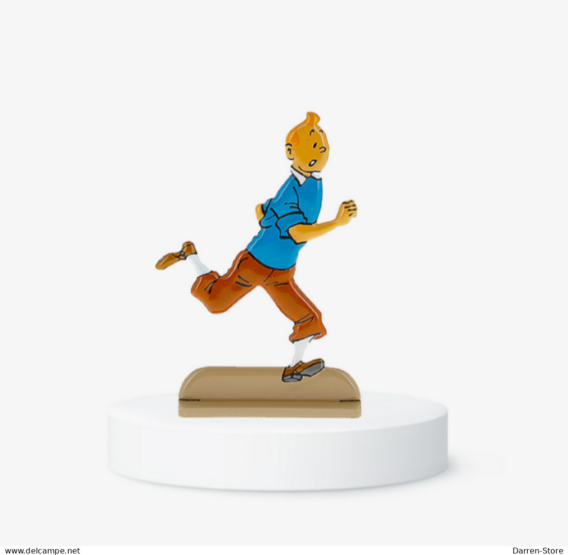 A0022 Tintin Metal Figure #18 Castafiore Jewel - Tintin