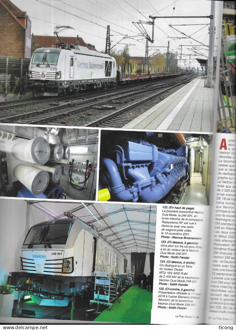 LE TRAIN - EXTRA 11 2023 DE DAVID HAYDOCK, LES VECTRONS LOCOMOTIVE INTERNATIONALE, SMARTRON, VECTRON DE ET DUAL.. - Trenes