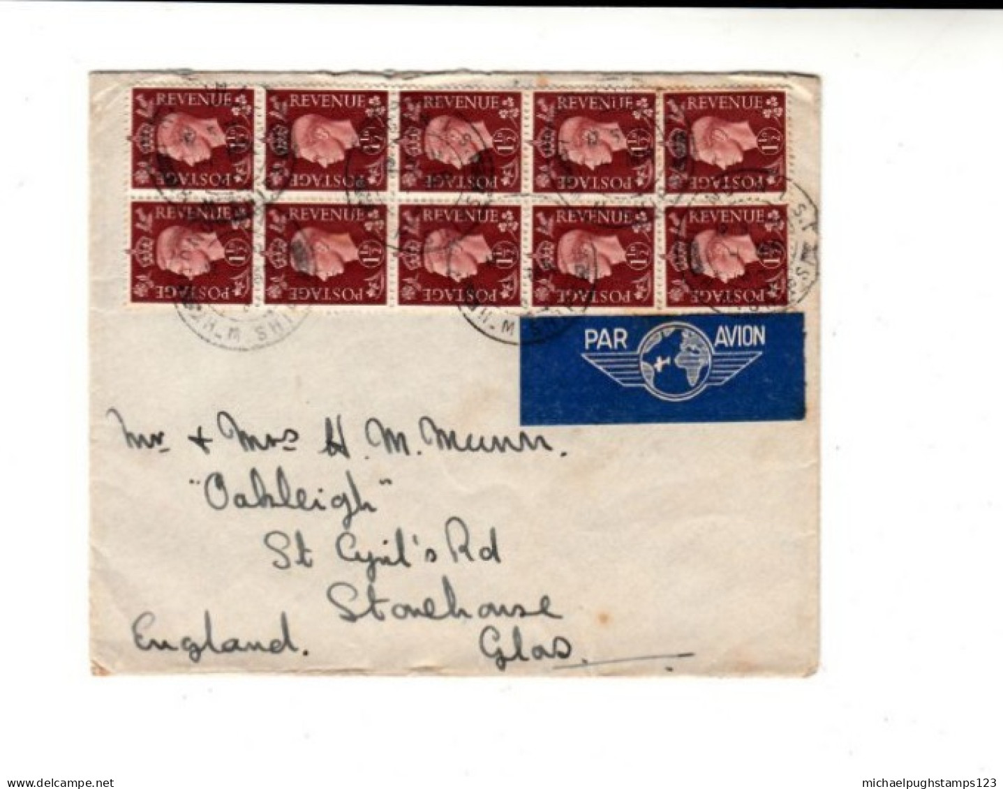 G.B. / W.W.2 Royal Navy Mail / Airmail / H.M. Ship Mail - Non Classificati