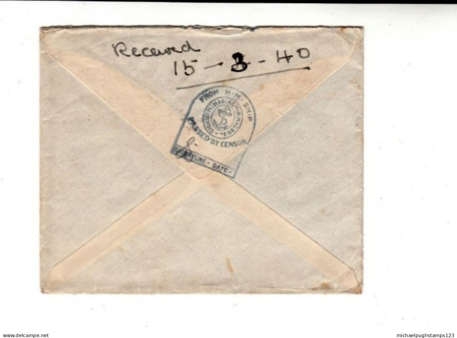 G.B. / W.W.2 Royal Navy Mail / Airmail / H.M. Ship Mail - Non Classificati