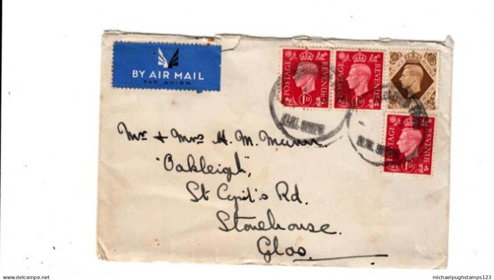 G.B. / W.W.2 Royal Navy Mail / Airmail / H.M. Ship Mail - Unclassified