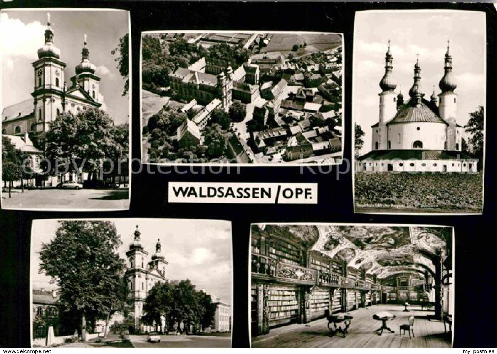 72747228 Waldsassen Fliegeraufnahme Kirchen  Waldsassen - Waldsassen