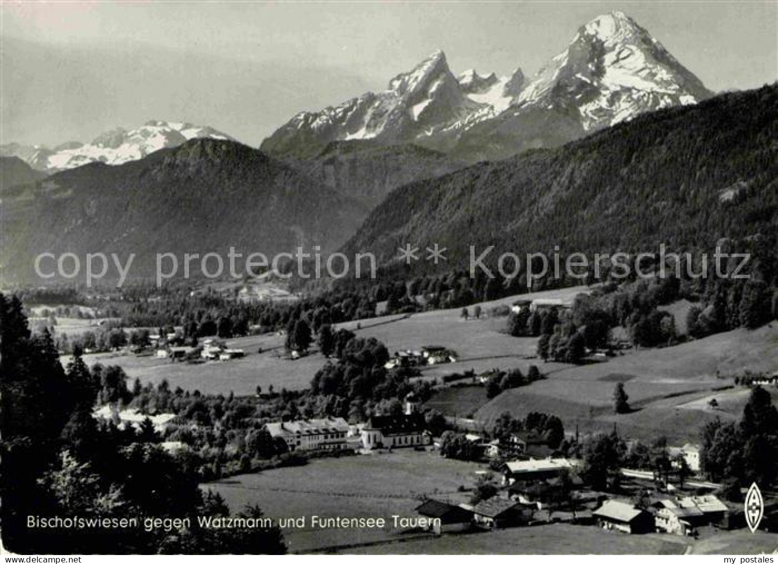 72747186 Bischofswiesen Gegen Watzmann Und Funtensee Tauern Bischofswiesen - Bischofswiesen