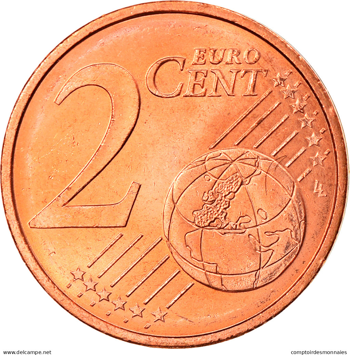 Monaco, 2 Euro Cent, 2001, SPL, Copper Plated Steel, KM:168 - Monaco