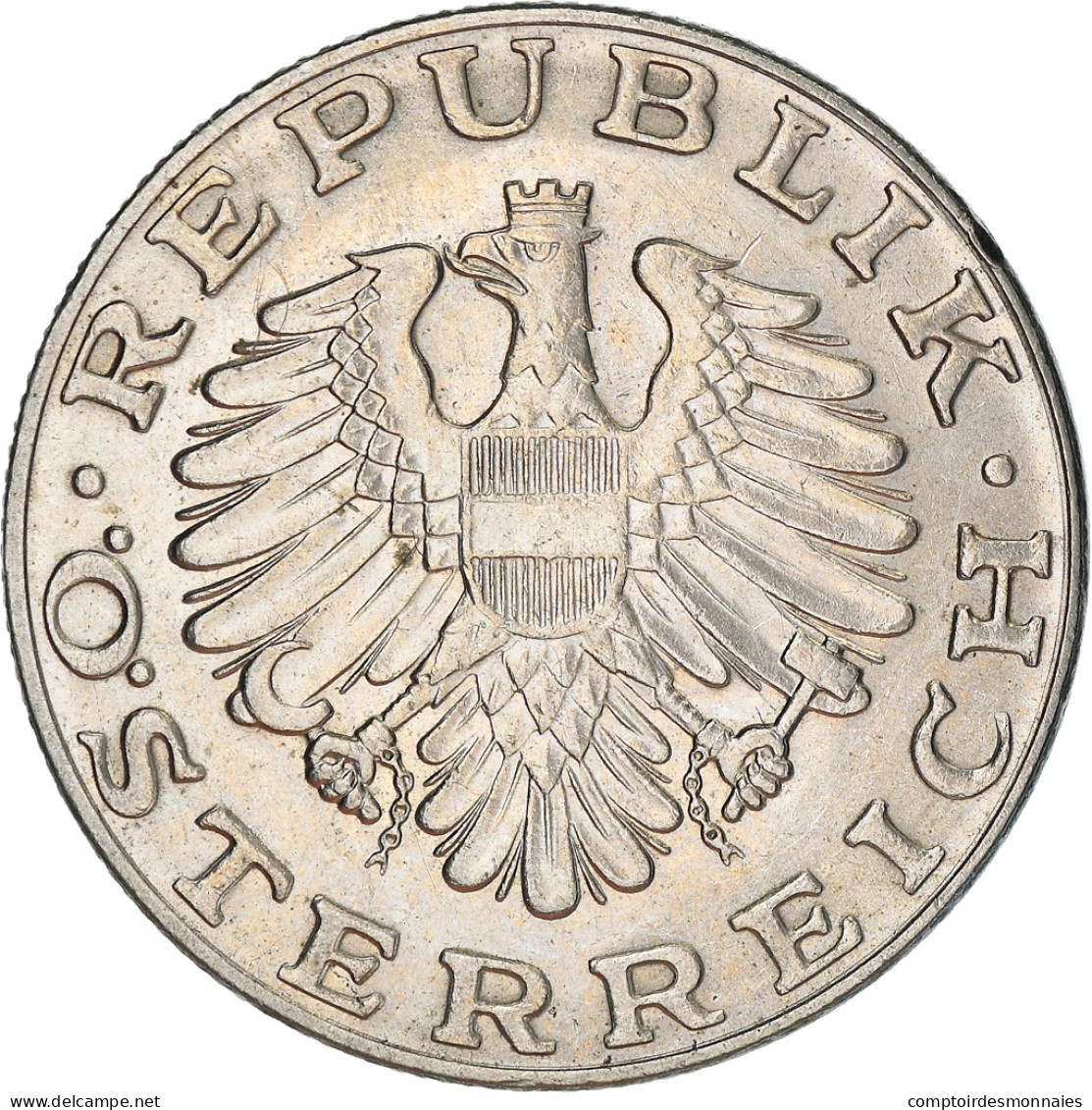 Monnaie, Autriche, 10 Schilling, 1988, TTB+, Copper-Nickel Plated Nickel - Autriche