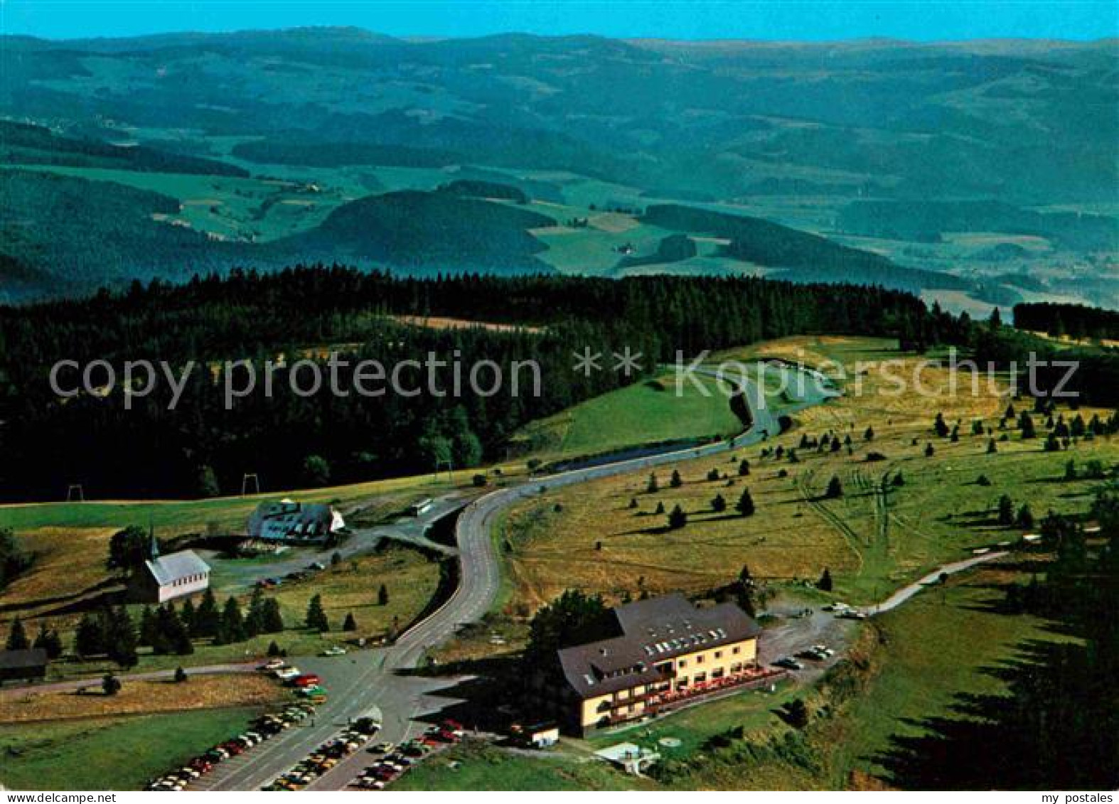 72743967 St Peter Schwarzwald Berghotel Kandel Schwarzwald Fliegeraufnahme St. P - St. Peter