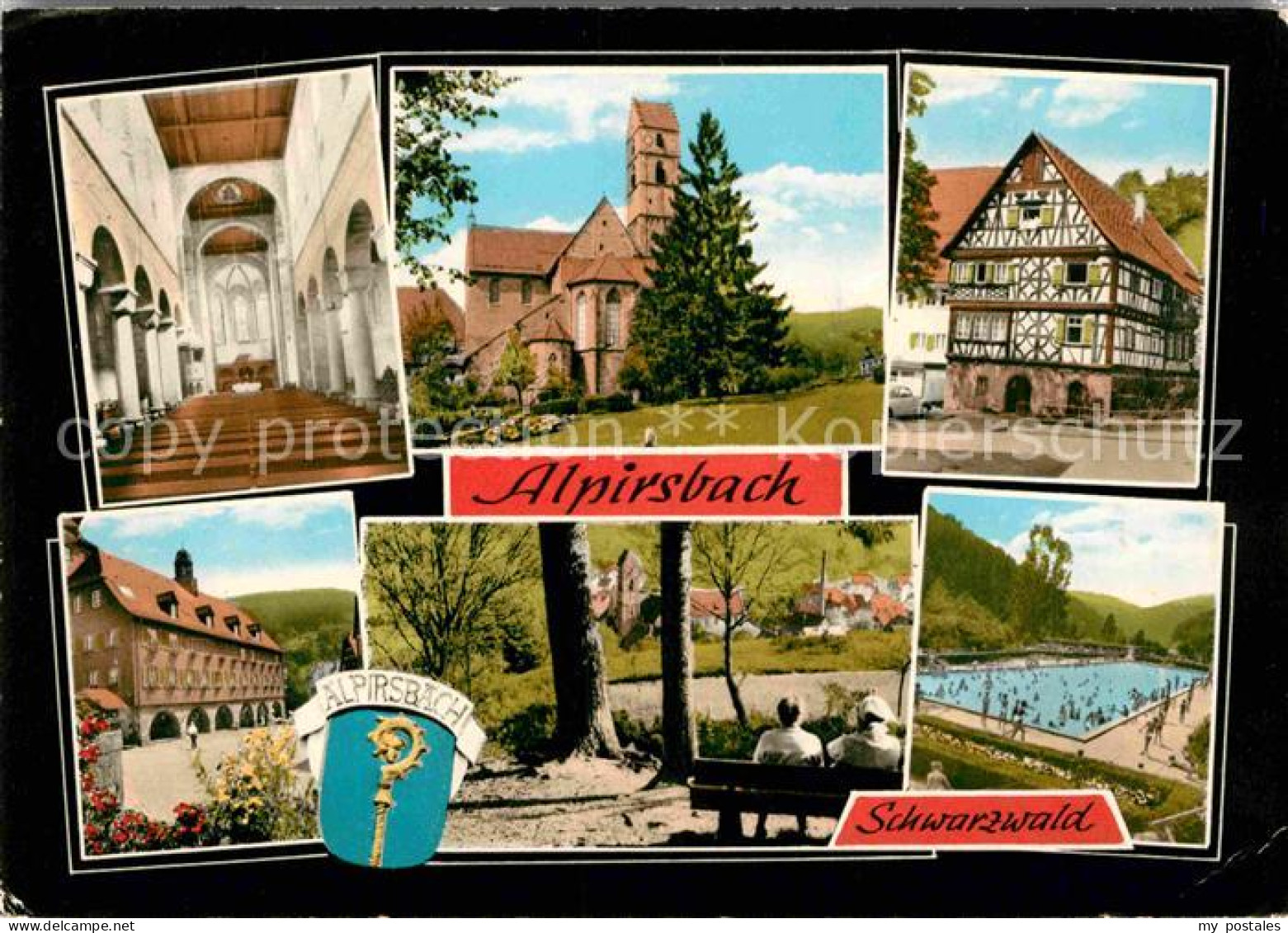 72743621 Alpirsbach Freibad Kirche Fachwerkhaus Alpirsbach - Alpirsbach