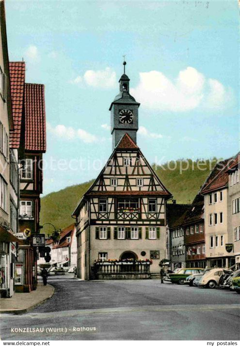 72742756 Kuenzelsau Rathaus Kuenzelsau - Künzelsau