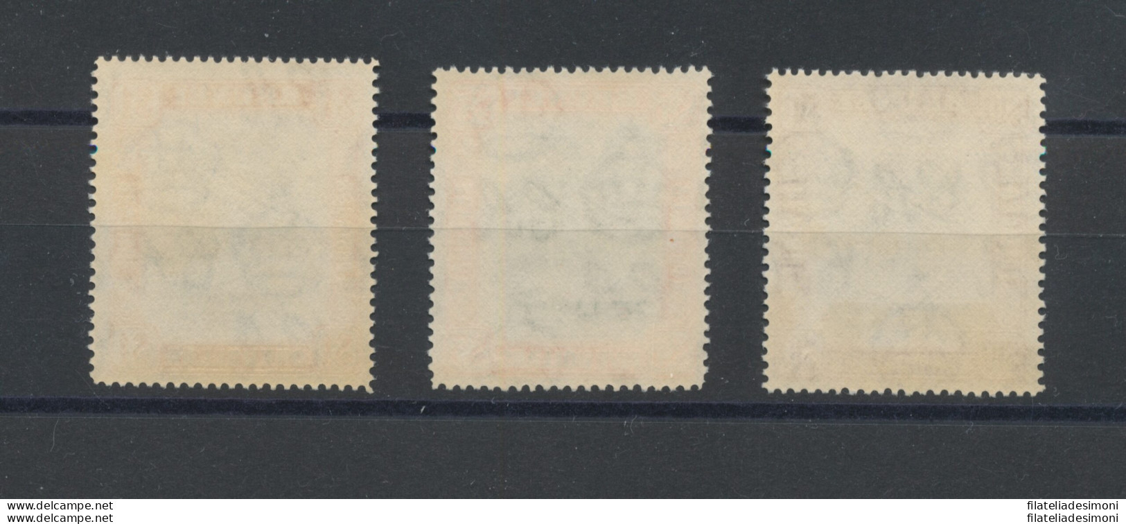 1947 BRUNEI - Stanley Gibbons N. 90-91-92 - 1 $ - 5 $ - 10 $ - 3 Alti Valori - MNH** - Sonstige & Ohne Zuordnung