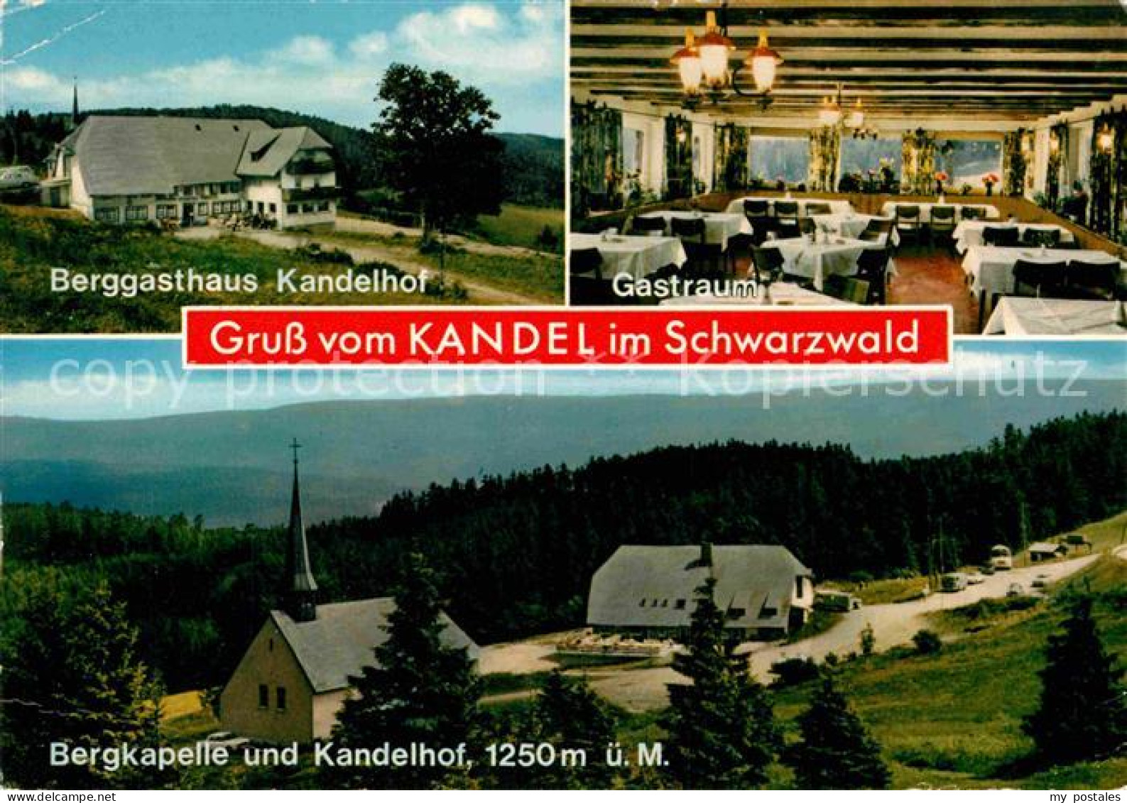 72742253 St Peter Schwarzwald Berggasthaus Kandelhof Bergkapelle Kandel St. Pete - St. Peter