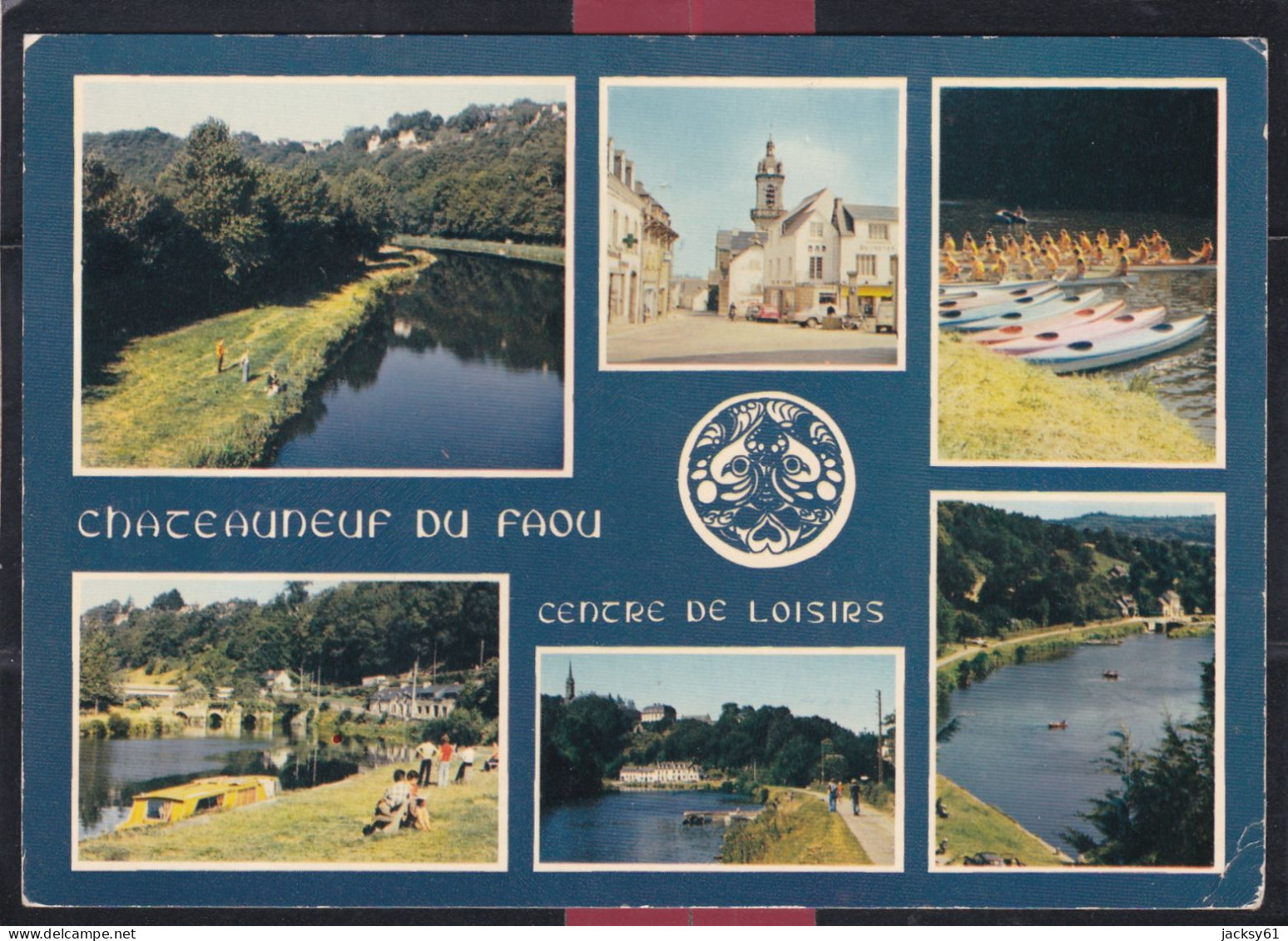 29 - Chateauneuf Du Faou - Les Bords De L'aulne Et Le Centre De Loisirs - Châteauneuf-du-Faou