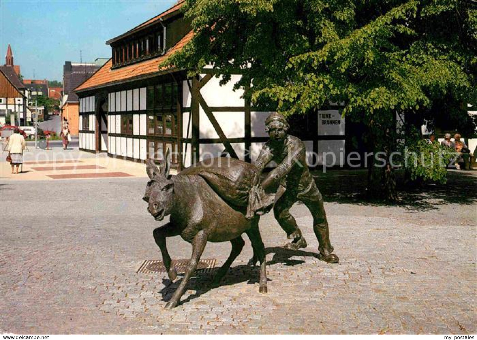 72741047 Bad Sassendorf Salzesel Skulptur Bad Sassendorf - Bad Sassendorf