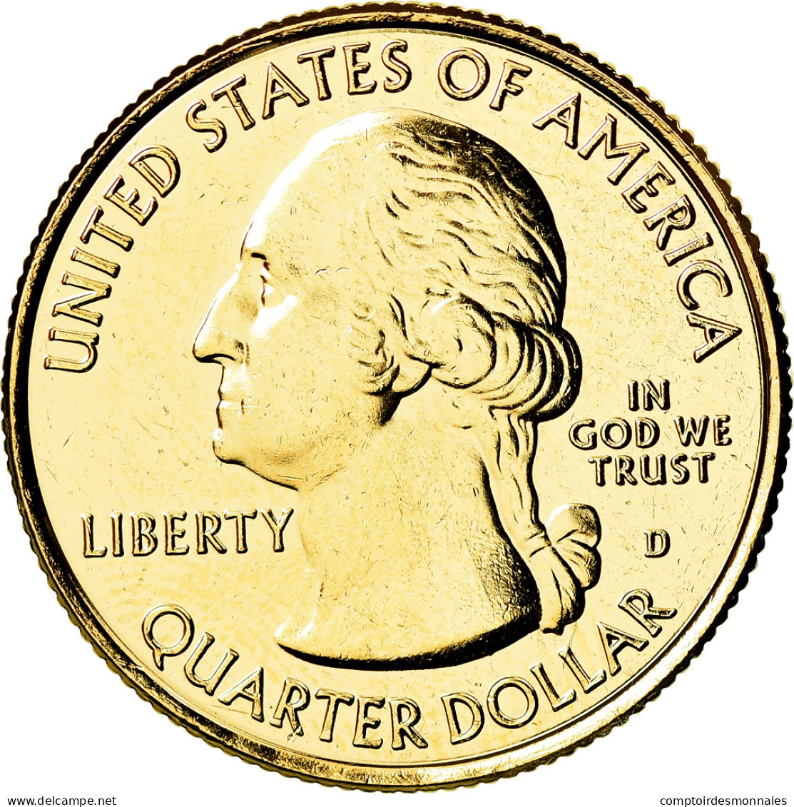 Monnaie, États-Unis, Quarter, 2017, Denver, SPL, Copper-Nickel Clad Copper - 2010-...: National Parks