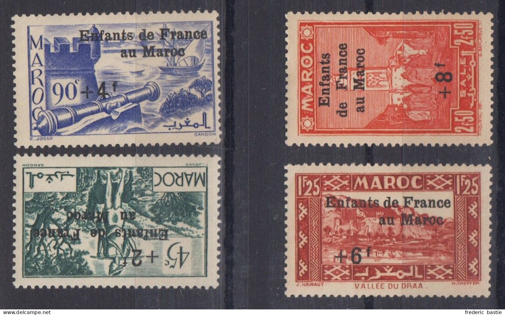 MAROC  - Série N°  200  à 203  *  - Cote : 22 € - Unused Stamps