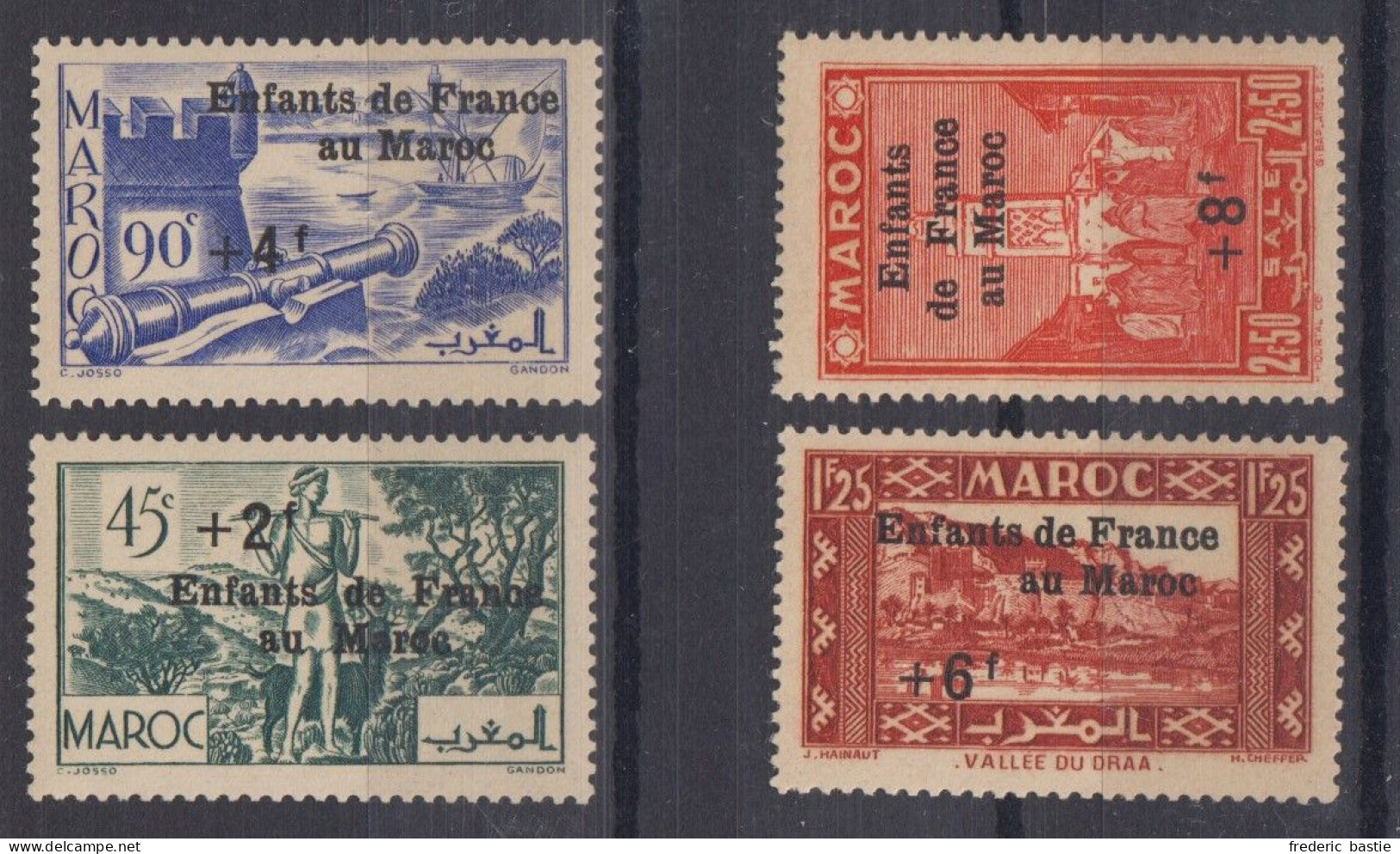 MAROC  - Série N°  200  à 203  *  - Cote : 22 € - Unused Stamps