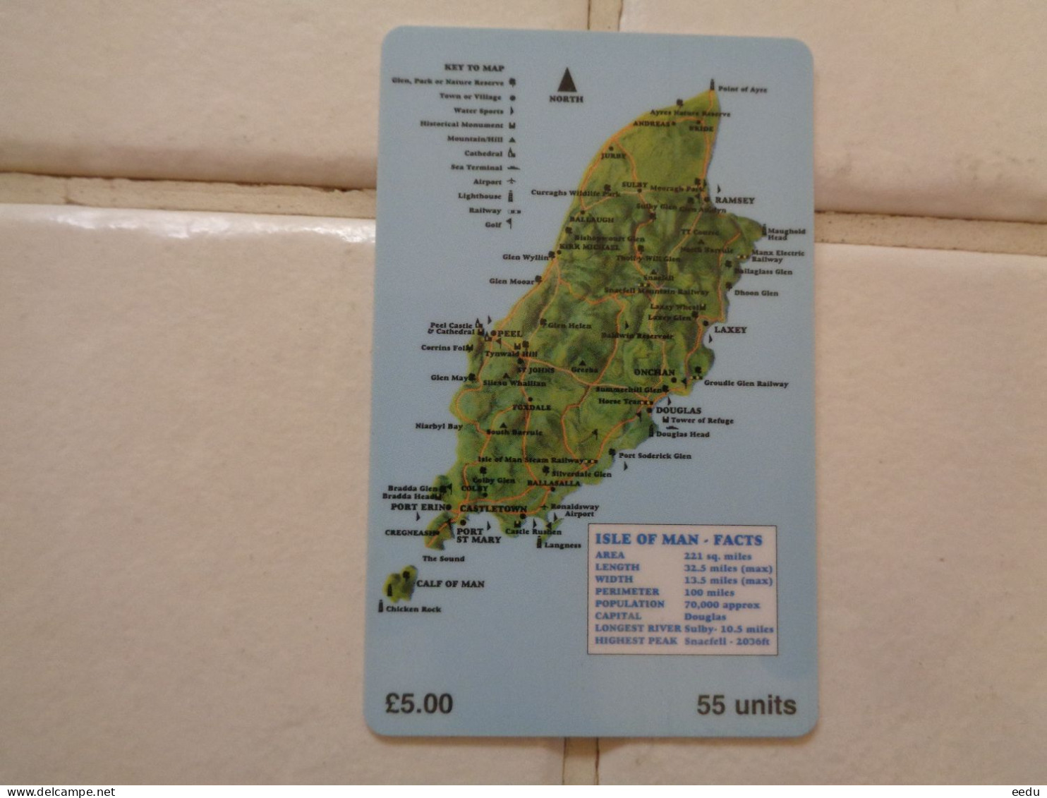 Isle Of Man Phonecard - Man (Eiland)