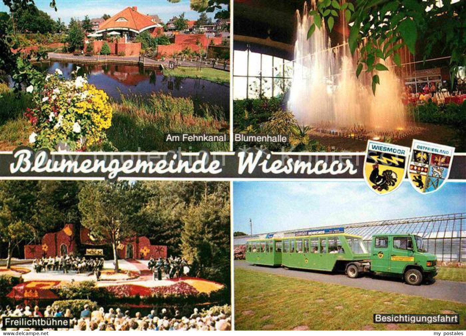 72739032 Wiesmoor Fehnkanal Blumenhalle Freilichtbuehne Touristenbus Wiesmoor - Wiesmoor