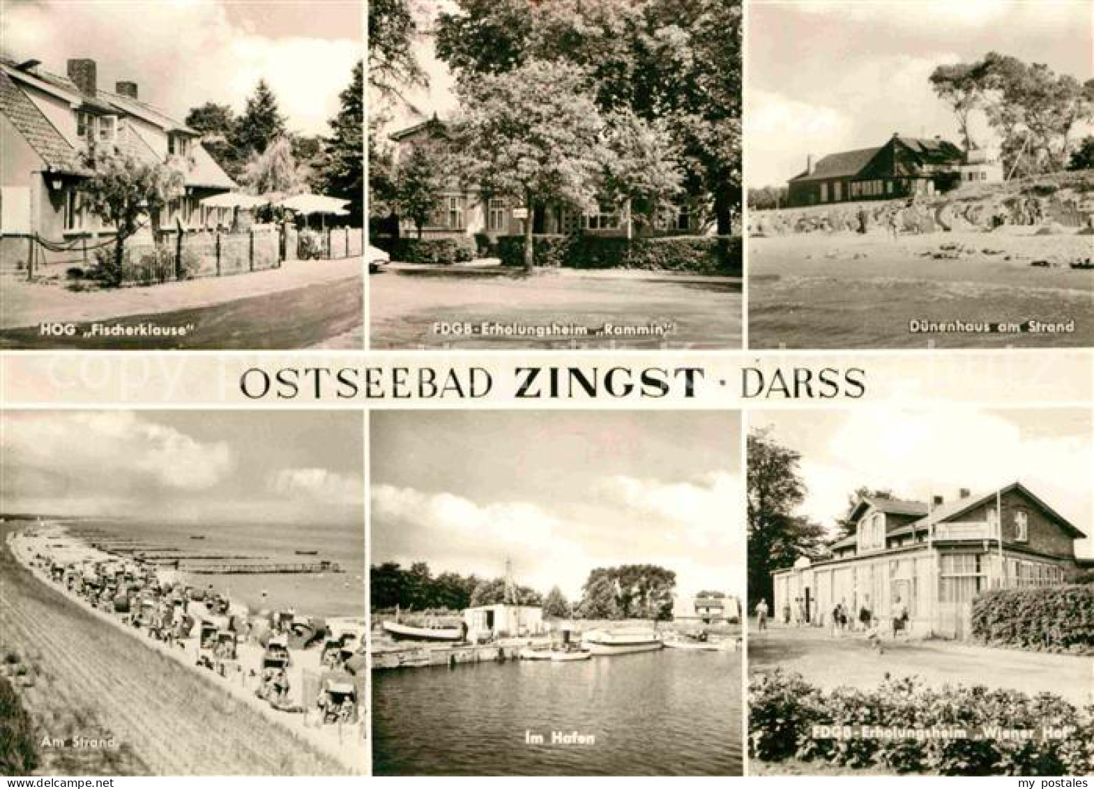 72737896 Zingst Ostseebad Darss Fischerklause FDGB Erholungsheim Rammin Duenenha - Zingst