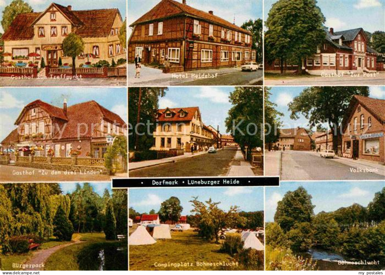 72737602 Dorfmark Gasthof Hotel Volksbank Buergerpark Campingplatz Boehmeschluch - Fallingbostel