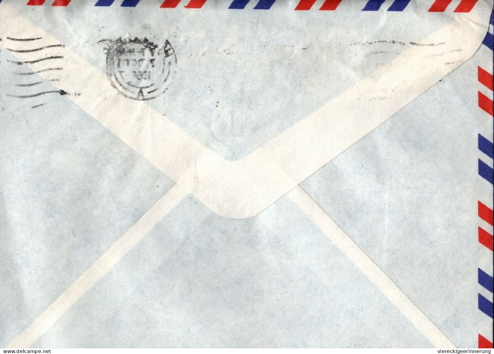 ! 1966 Airmail Cover From Hong Kong, Luftpost, Par Avion, Queen Elisabet II., Bank, Hamburg - Briefe U. Dokumente