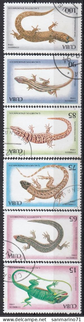 CUBA 3792-3797,used - Used Stamps