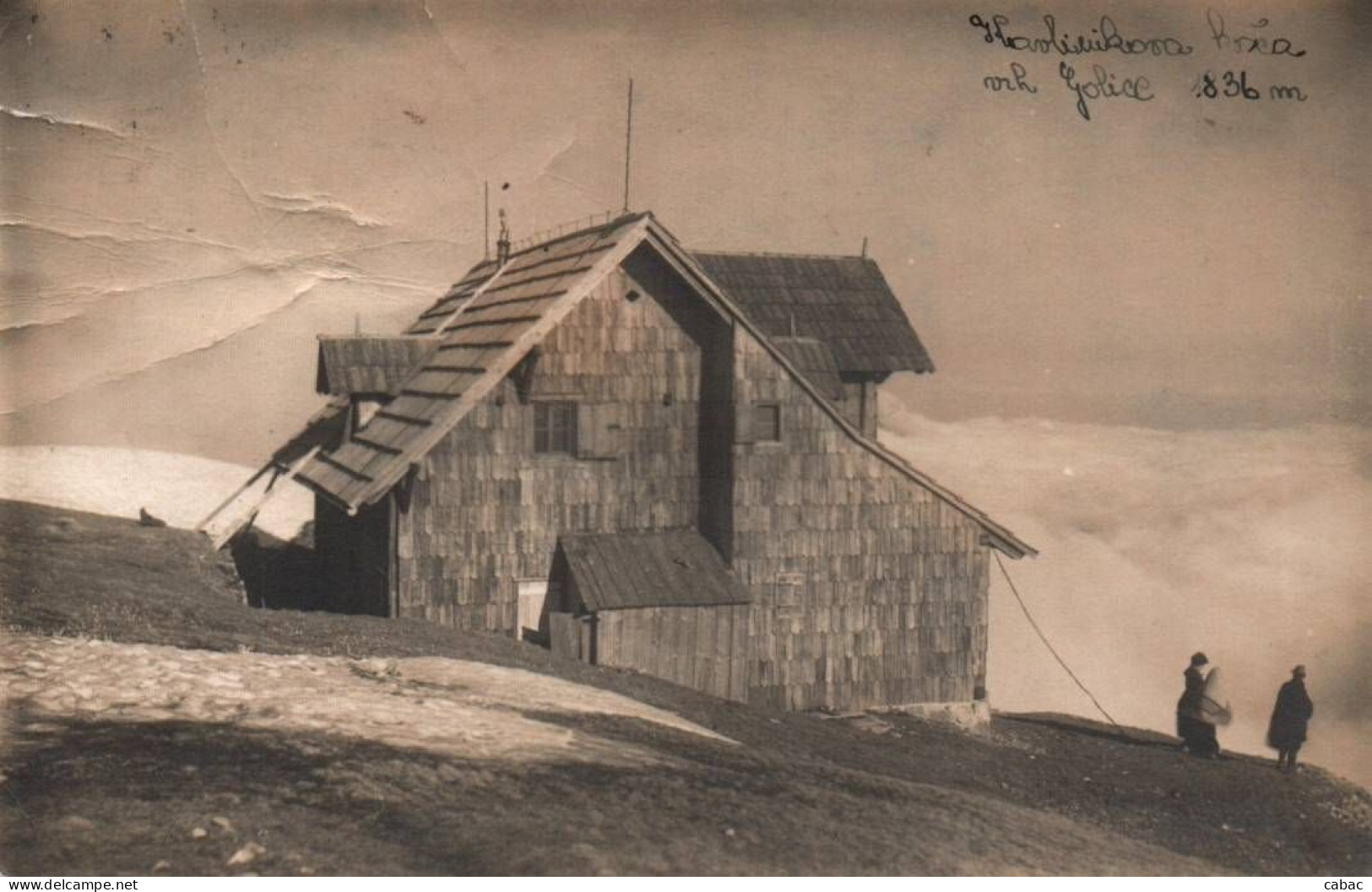 Kadilnikova Koča Vrh Golice, 1924, Jesenice, Potovala, Planinstvo, Golica, Mountain Hut, Assling, Gorenjska - Slovenia