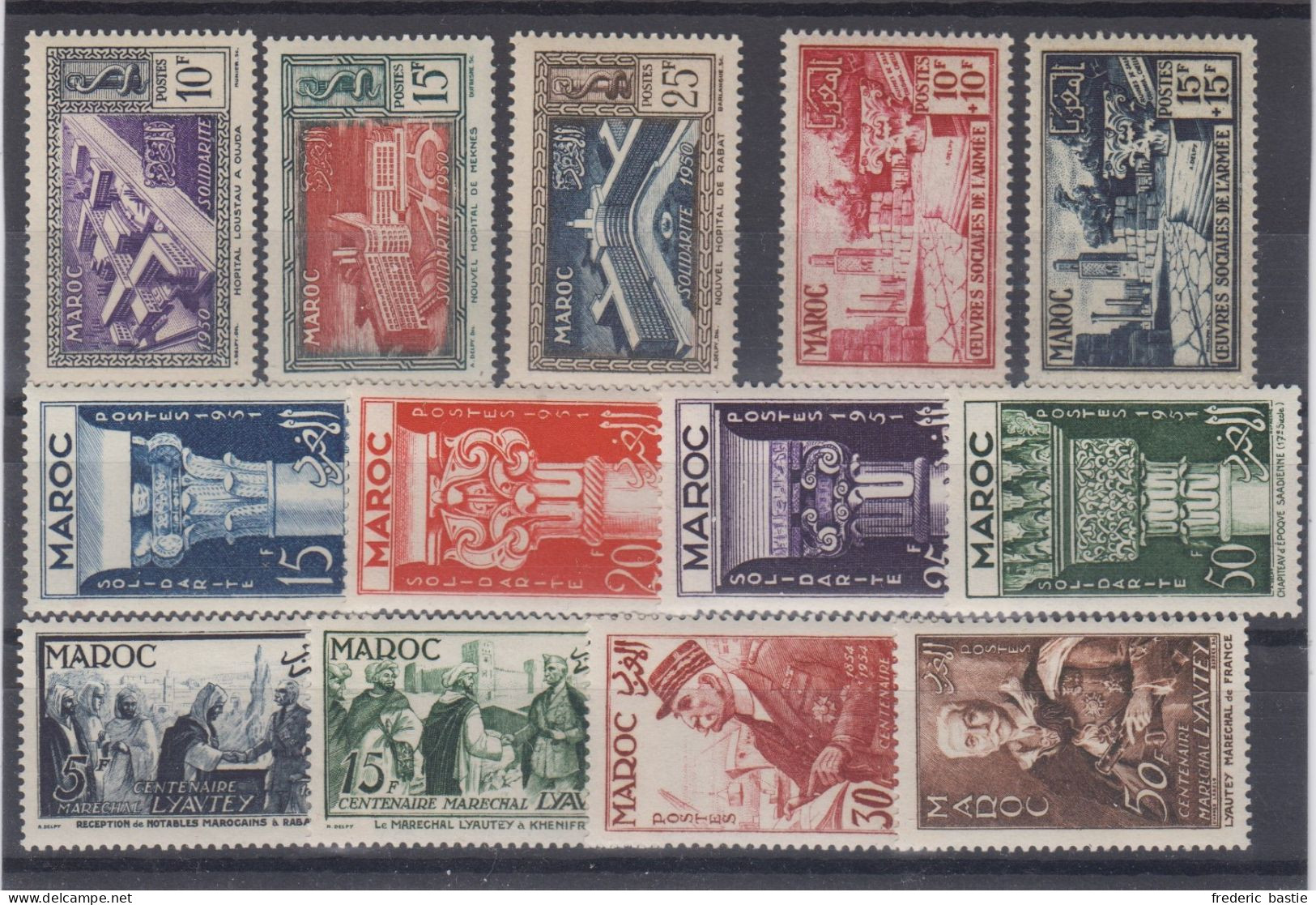 MAROC  - 4 Séries * *  - Cote : 40,75 € - Unused Stamps