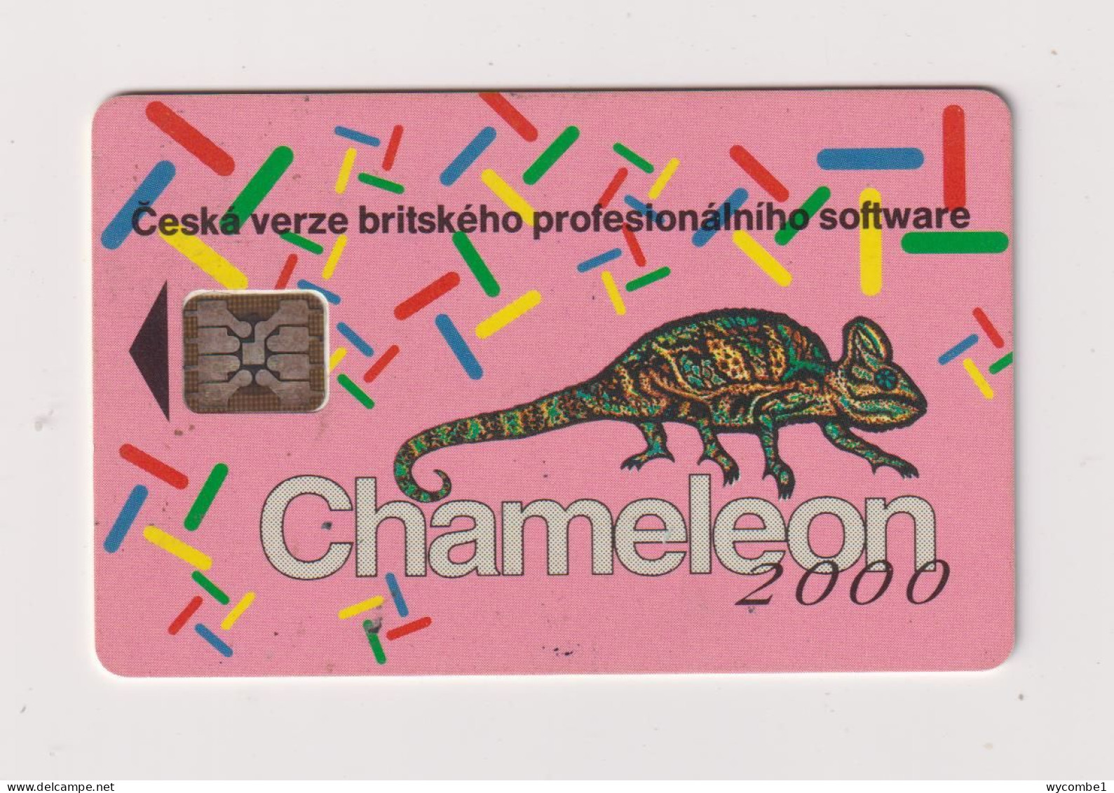 CZECH REPUBLIC - Chameleon Chip Phonecard - Tsjechië