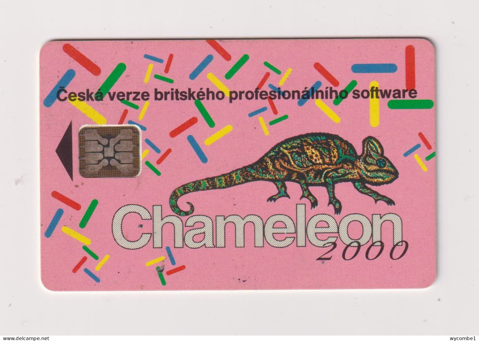 CZECH REPUBLIC - Chameleon Chip Phonecard - República Checa