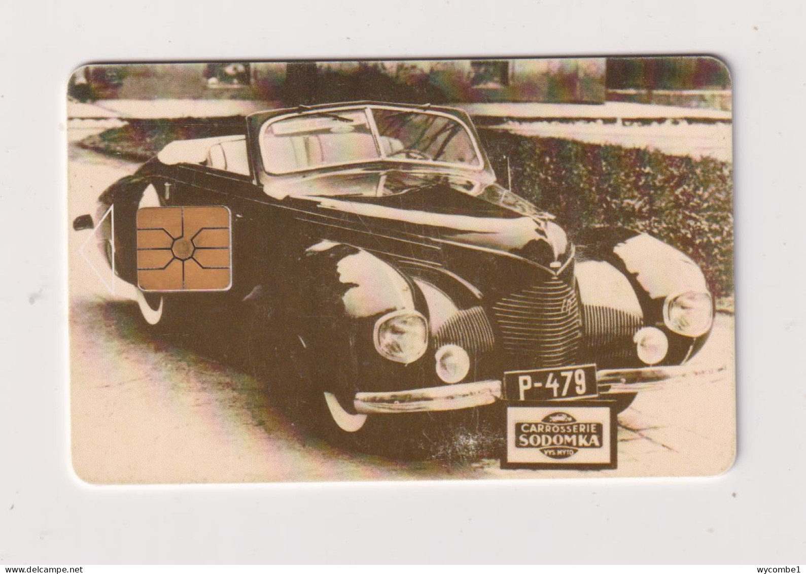 CZECH REPUBLIC - Motor Car Chip Phonecard - Tchéquie