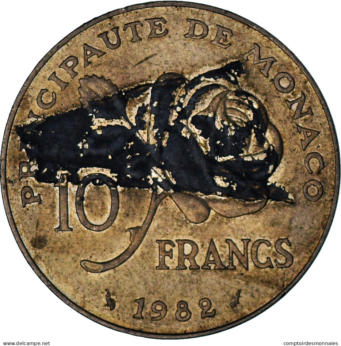 Monaco, Rainier III, 10 Francs, 1982, TTB, Cupronickel Aluminium, Gadoury:MC158 - 1960-2001 Nouveaux Francs