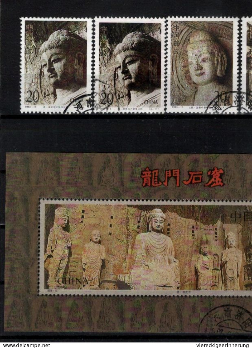 ! Lot of 48 stamps from China , chine, 1991-1995