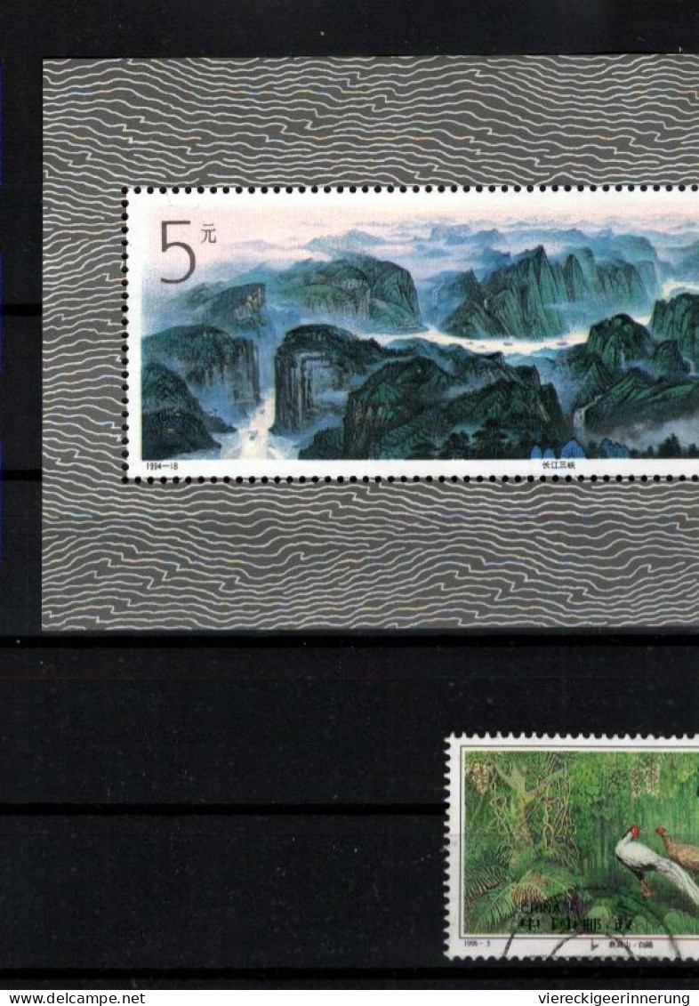 ! Lot of 48 stamps from China , chine, 1991-1995