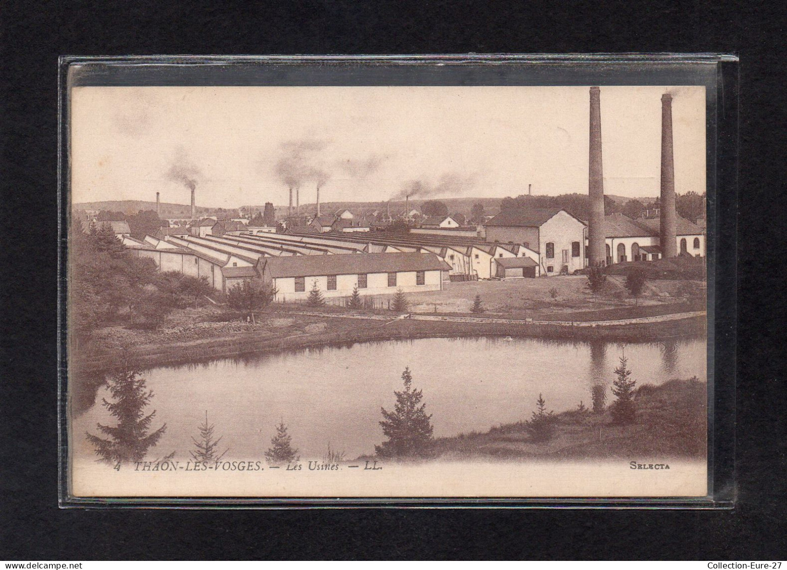 (20/02/24) 88-CPA THAON LES VOSGES - LES USINES - Thaon Les Vosges