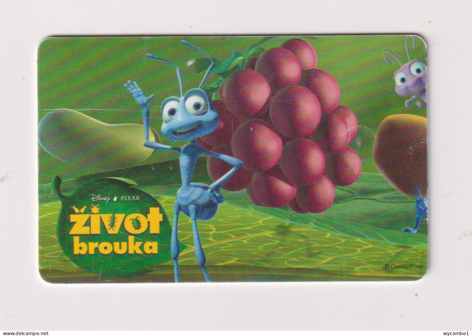 CZECH REPUBLIC - Disney Pixar Chip Phonecard - Repubblica Ceca