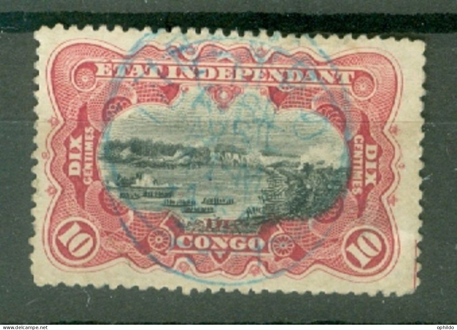 Congo Belge  19  Ob  TB  Obli Bleue Ibembo  - Used Stamps