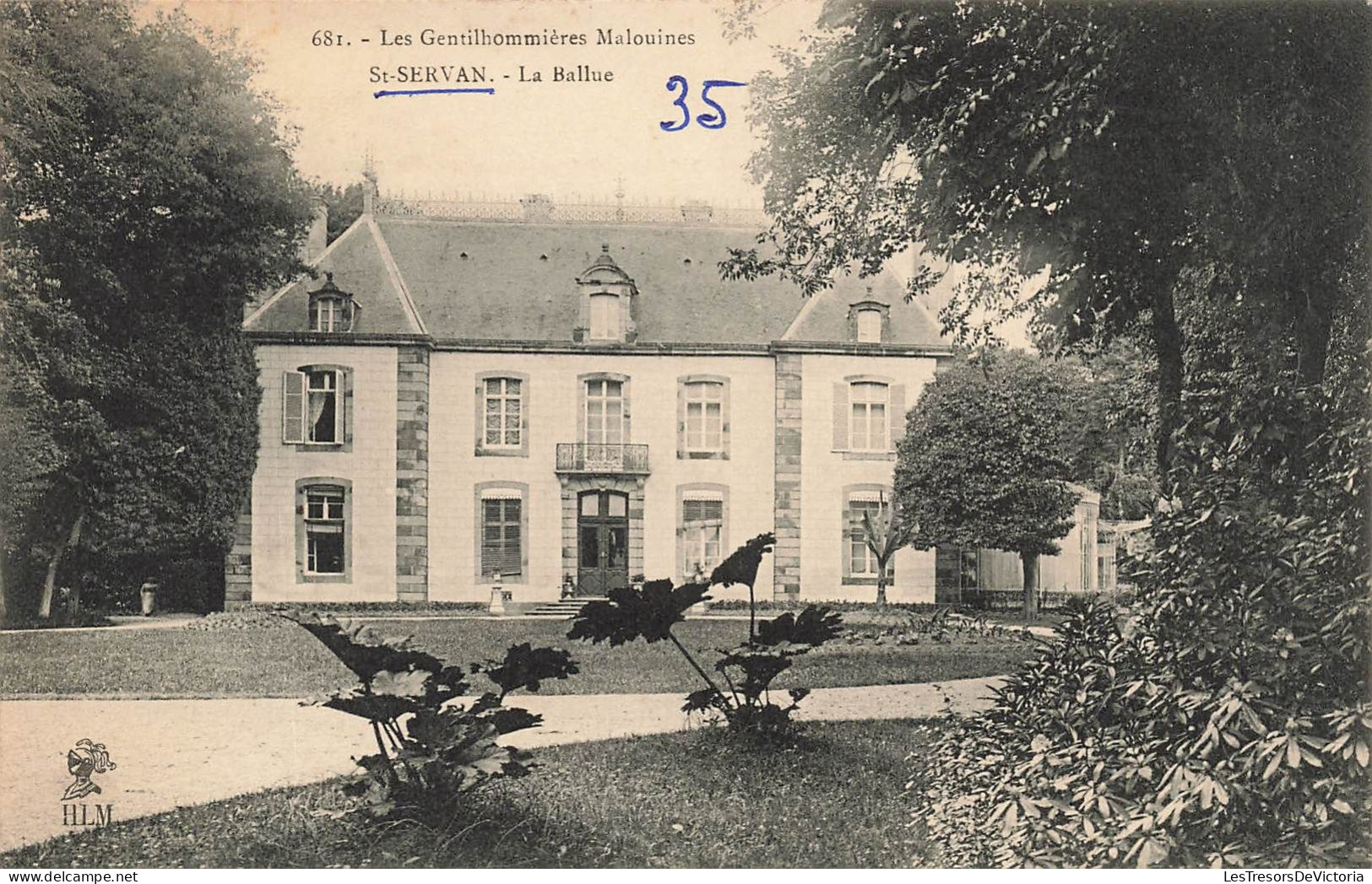 FRANCE - Les Gentilhommières Malouines - St Servant - La Ballue - Carte Postale Ancienne - Pontivy