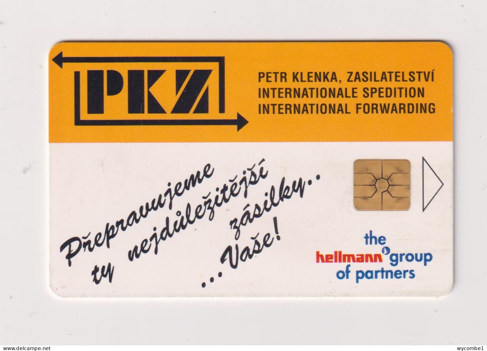 CZECH REPUBLIC - PKZ Chip Phonecard - Tchéquie