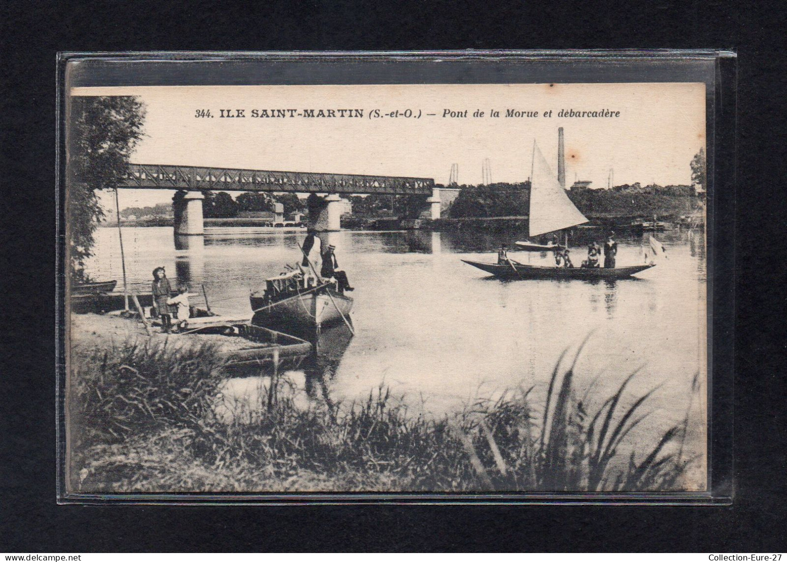 (20/02/24) 95-CPA BEZONS - ILE SAINT MARTIN - Bezons