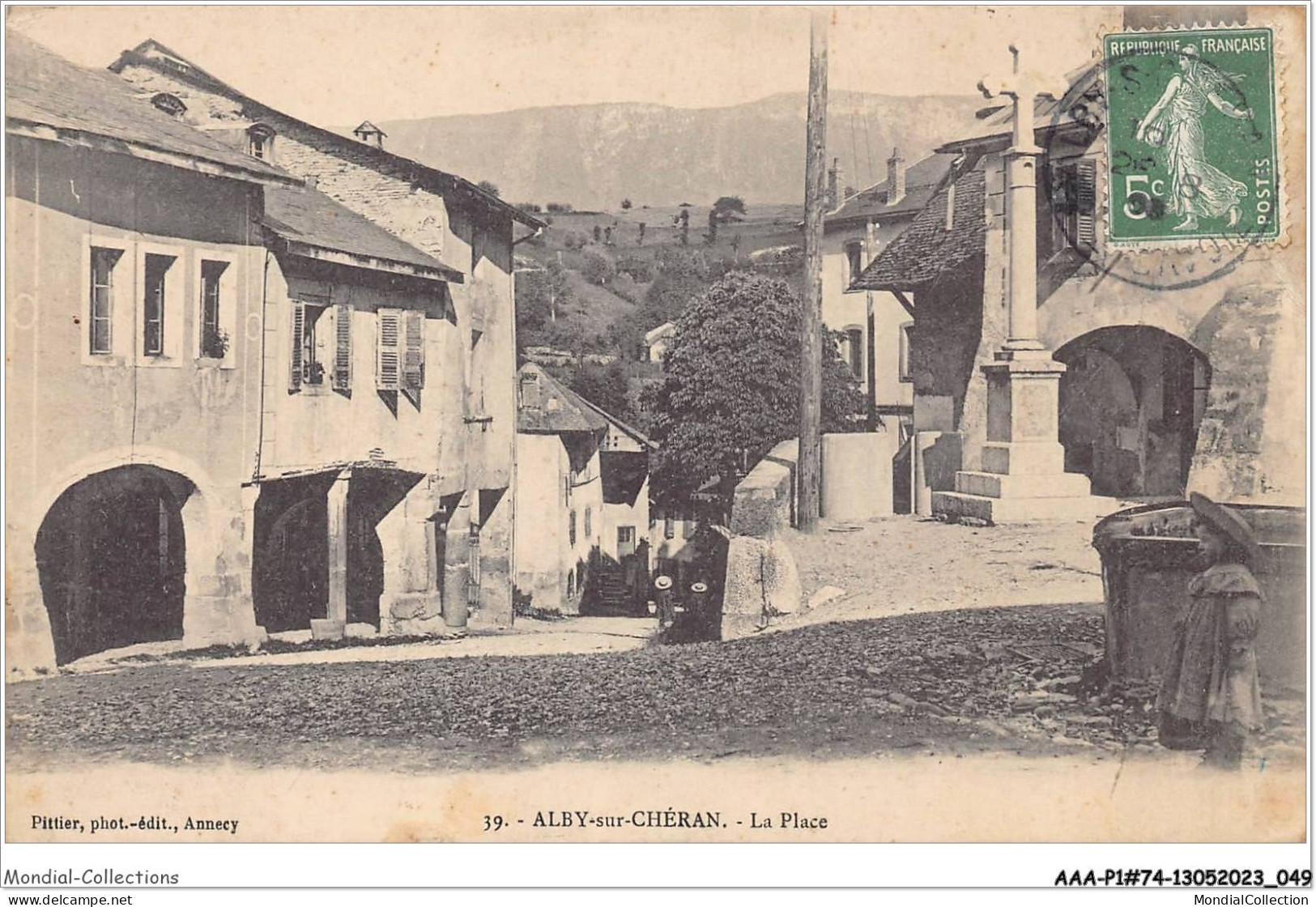 AAAP1-74-0004 - ALBY-SUR-CHERAN - La Place  - Alby-sur-Cheran
