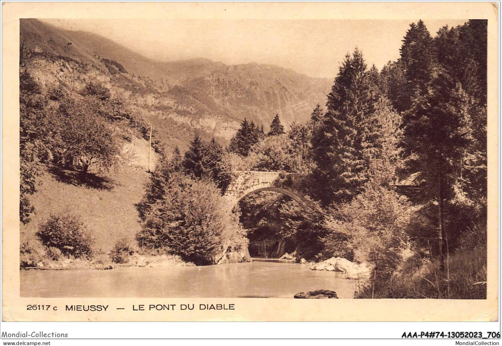 AAAP4-74-0331 - MIEUSSY - Le Pont Du Diable  - Mieussy