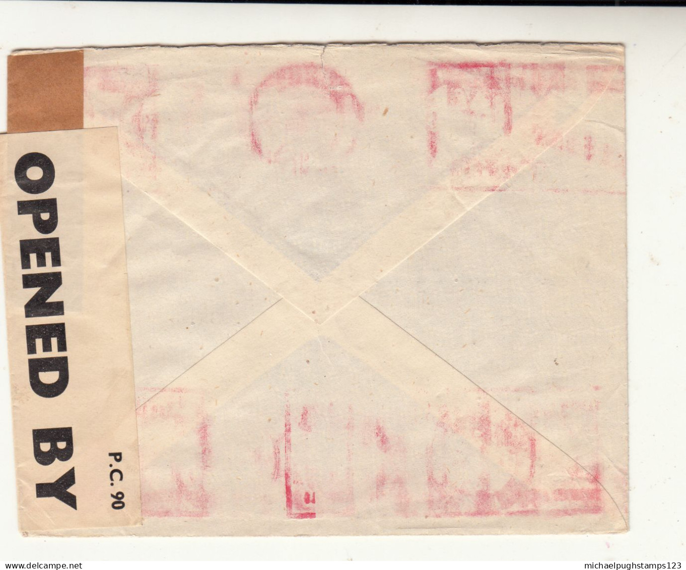 G.B. / Airmail / Meter Mail / U.S. / W.W.2 Censorship - Zonder Classificatie