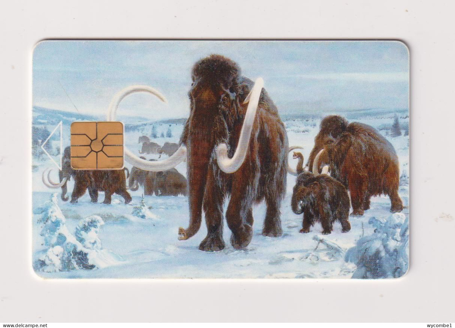 CZECH REPUBLIC - Mammoths Chip Phonecard - Czech Republic