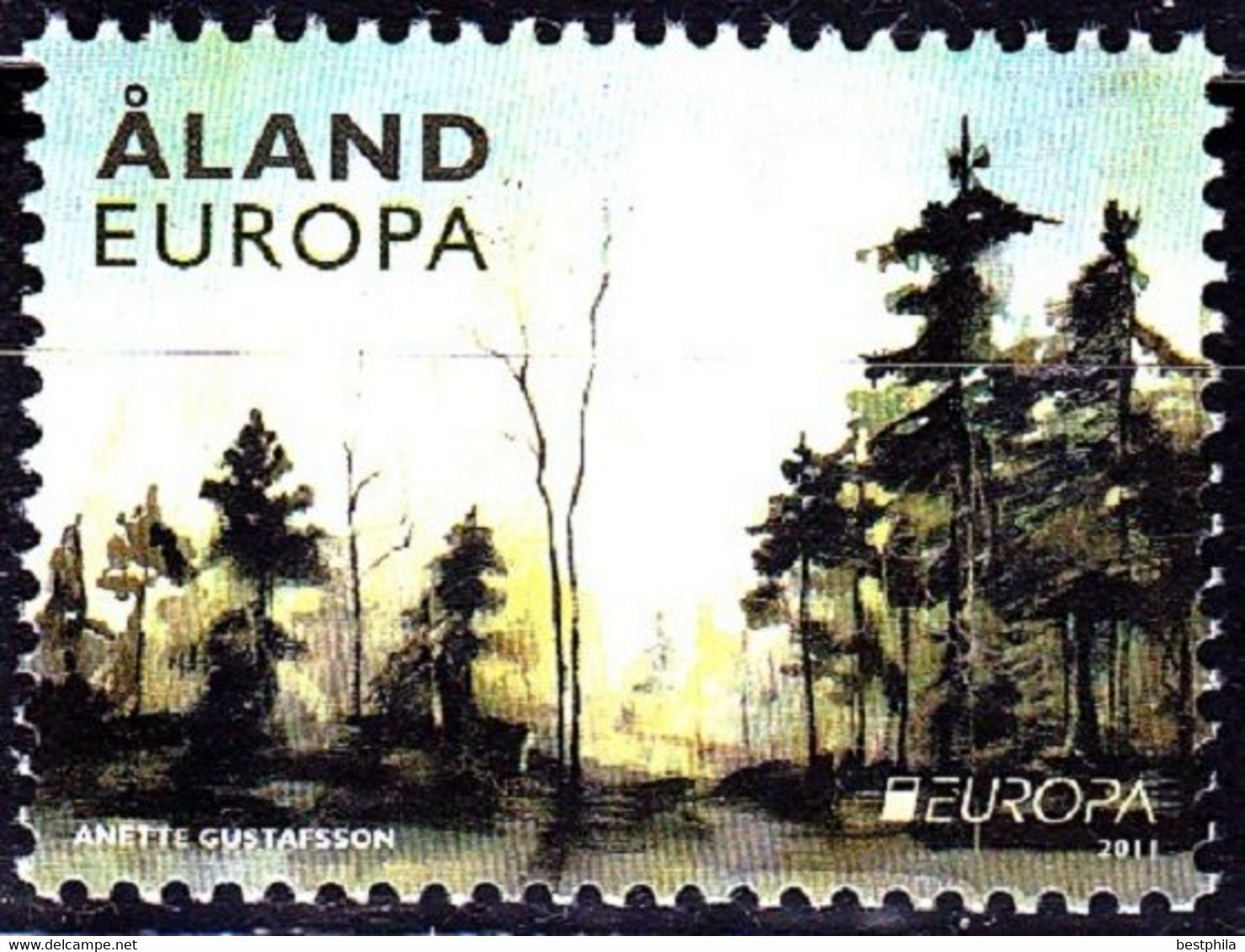 Europa Cept - 2011 - Aland - (Forest) ** MNH - 2011