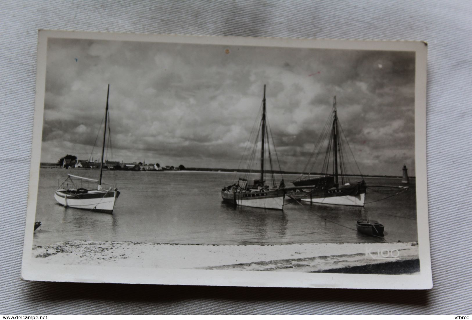 L461, Cpsm, Loctudy, Vue De L'ile Tudy, Finistère 29 - Loctudy