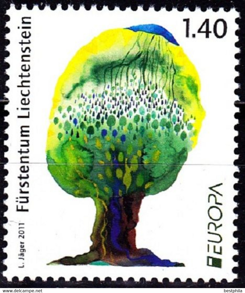 Europa Cept - 2011 - Liechtenstein - (Forests) ** MNH - 2011