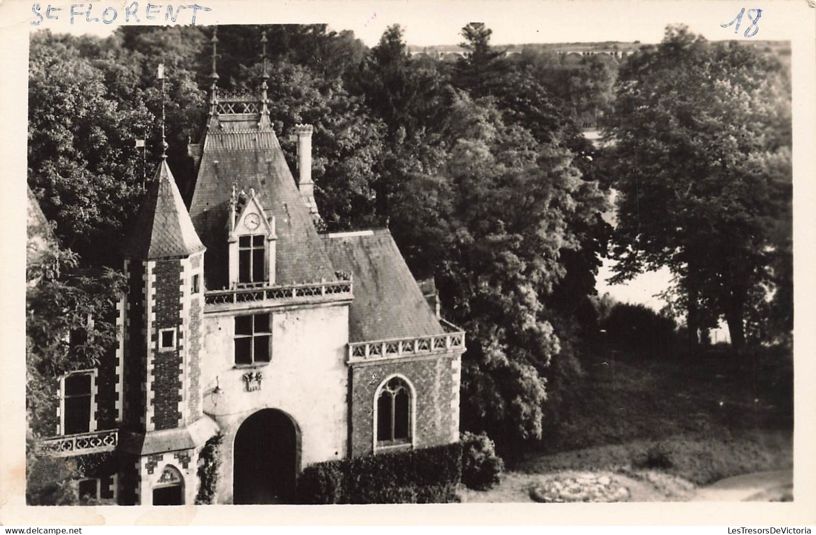 FRANCE - Saint Florent - Vue Générale Du Château Et Le Viaduc - Carte Postale Ancienne - Saint-Florent-sur-Cher