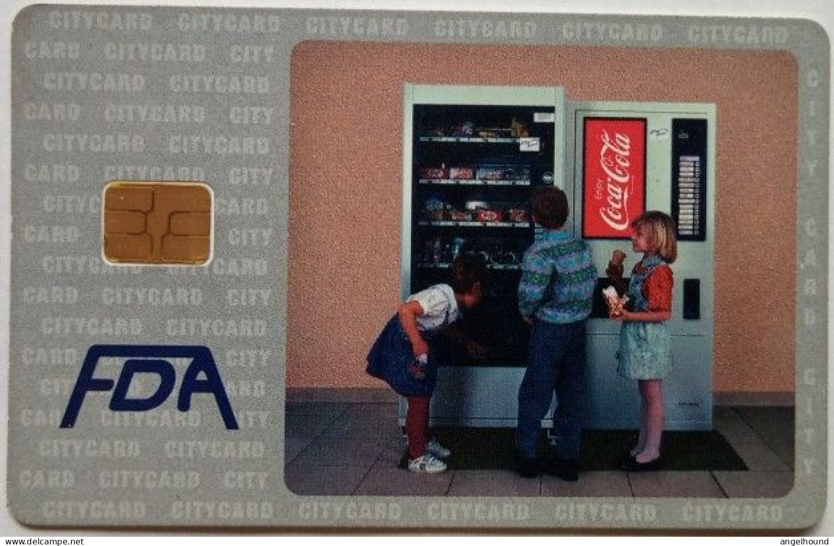 Czech Republic 300 KC FDA  City Card - Coca Cola - Tchéquie
