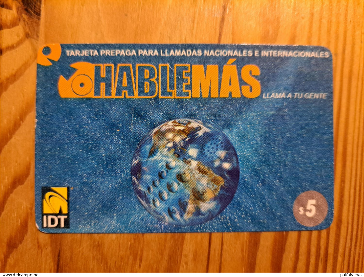 Prepaid Phonecard Argentina, IDT, Hable Más - Argentinië